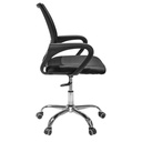 Silla de Oficina Ergonómica Negra