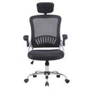 Silla de Oficina Megaplus con Cabecera Negra