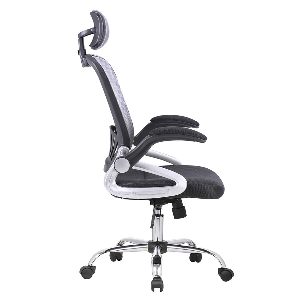 Silla de Oficina Megaplus-G con Cabecera Gris