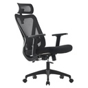 Silla de Oficina Ergonómica Reclinable con Cabecera