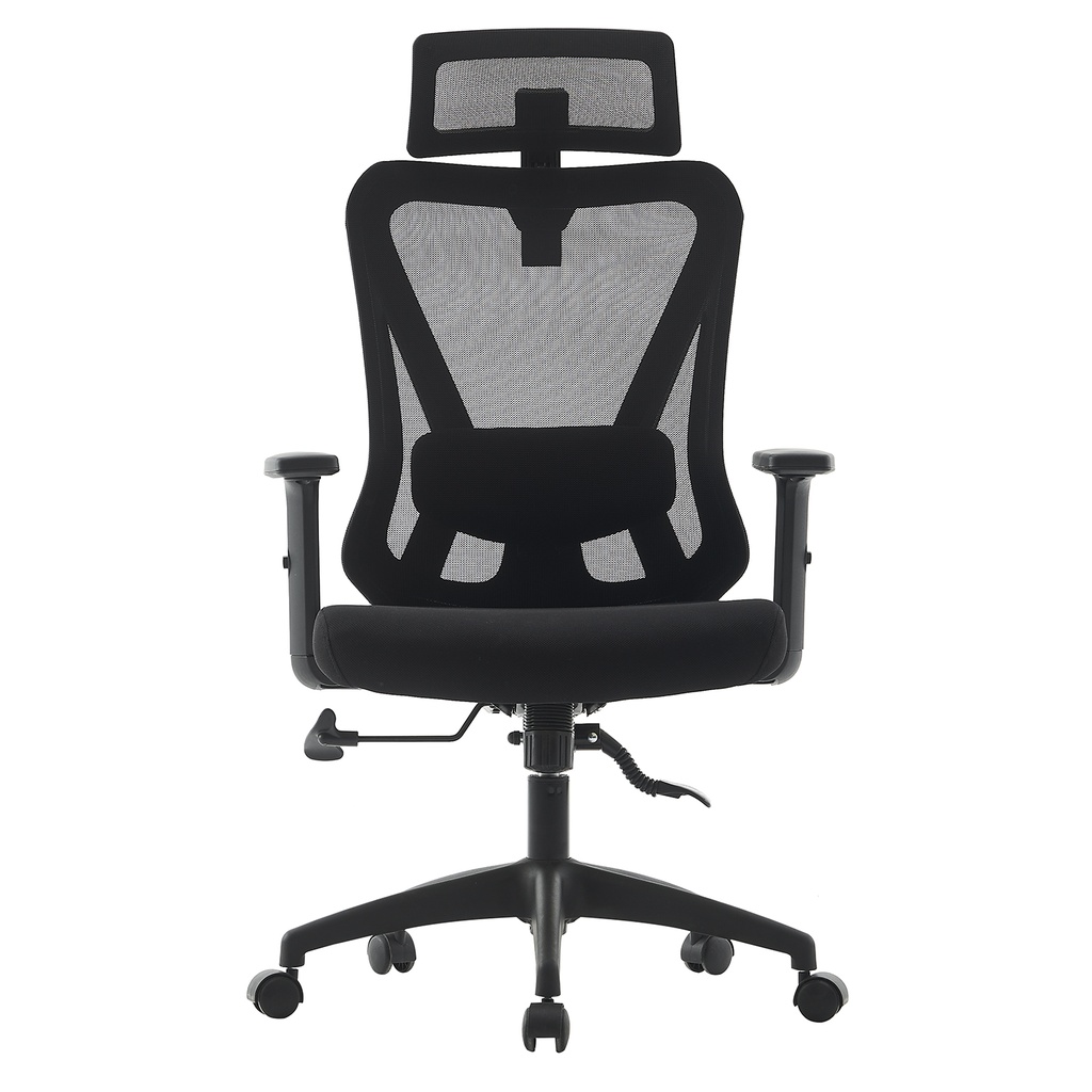 Silla de Oficina Ergonómica Reclinable con Cabecera