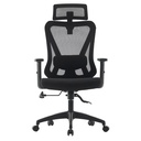 Silla de Oficina Ergonómica Reclinable con Cabecera