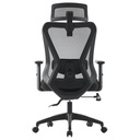 Silla de Oficina Ergonómica Reclinable con Cabecera