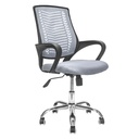 Silla de Oficina Ergonómica Color Gris